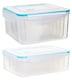 image 2 of Herrela Set of 10 Food Containers with Airthight Lids