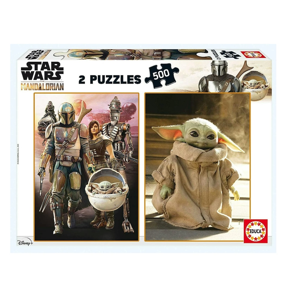 Educa Star Wars The Mandalorian 2 in 1 Puzzle - 500 Piece