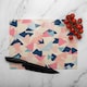image 2 of Pastel Coloured Triangles Glass Chopping Board | Multi