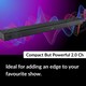 image 7 of HYE 2.0ch Soundbar 60W Bluetooth Wireless TV Soundbar - Black - 20SB4012