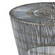 image 4 of Elegant Design Natural Wireframe Side Table, Versatile Side Table For Livingroom, Functional Bedside Table Grey