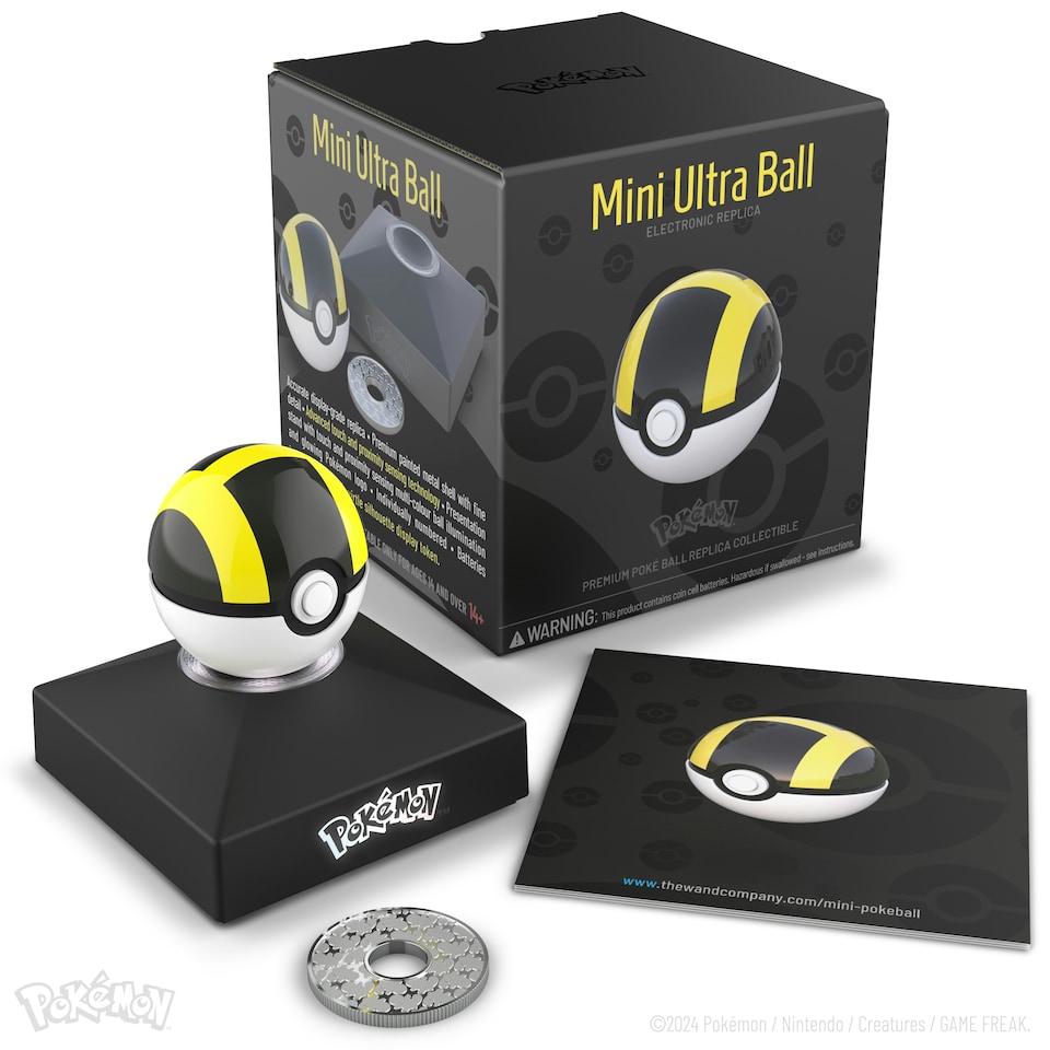 image 1 of Pokémon Die-Cast Mini Ultra Ball Replica