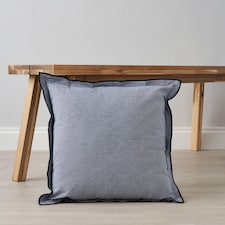 BHS Pierre Cushion, Blue Blue | Blue