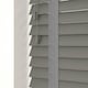 image 2 of 110cm Smooth Grey Faux Wood Venetian Blinds with Tapes (120cm Drop) Grey | Grey