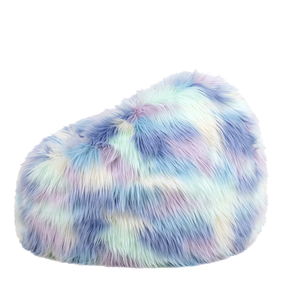 image 1 of Kids Classic Faux Fur Bean Bag Chair Unicorn Bean Bags for Children | Multi | Unicorn | 1