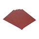 image 1 of Timco - Sanding Sheets - 80 Grit - Red (Size 230 x 280mm - 5 Pieces)