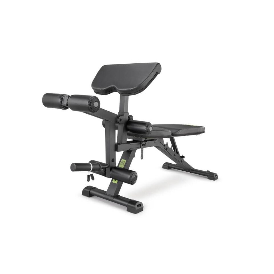 image 1 of Adidas Performance Adjustable Weight Bench — 6-Position, Leg Developer & Removable Preacher Pad, Black | Multi | BLACK | 181 (L) x 60.5 (W) x 120 (H) cm