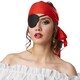 image 4 of Womens Buccaneer of the sea costume | Red | red/white | 1
