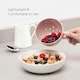 image 2 of Zeal Berry Colander Cup, Melamine Fruit and Berry Strainer, Rose Pink