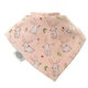 image 4 of Ziggle Bandana Dribble Bibs Bunnies Pack of 4 | Multi | One Size | 4