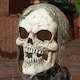 image 8 of HOMCOM 70c8 Groundbreaker Skeleton Outdoor Halloween Decoration, Halloween Animatronic with Sound Activated, Light Up Eyes, Sound Effects, Animated Prop for Haunted House