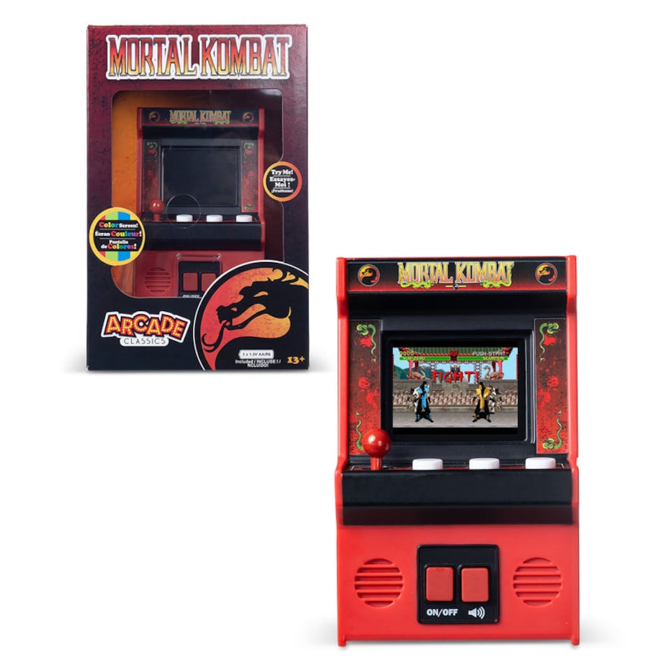 image 1 of Mortal Kombat Classic Mini Handheld Arcade Game