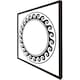 image 2 of Decorative egyptian (Picture Frame) Black | XS