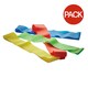 image 1 of MidOcean Fitband TPE Resistance Band (Pack of 4) - Blue/Red/Green/Yellow - One Size