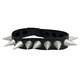 image 2 of Bristol Novelty Unisex Adults Spike Choker - Black/Grey - One Size One Size