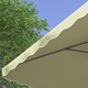 image 7 of Outsunny 2.5m Cantilever Parasol with Easy Lever, Square Double Top Garden Parasol Umbrella with Ruffles and Cross Base, Overhanging Outdoor Sun Shades, Beige