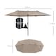 image 7 of Outsunny 4.6M Garden Patio Umbrella Canopy Parasol Sun Shade witho Base