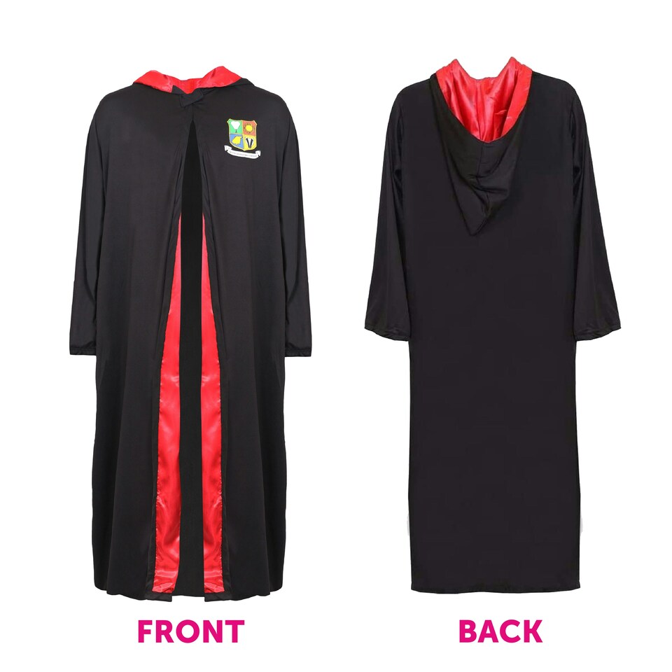 image 1 of Wizard School Robe Costume Black | 2XL