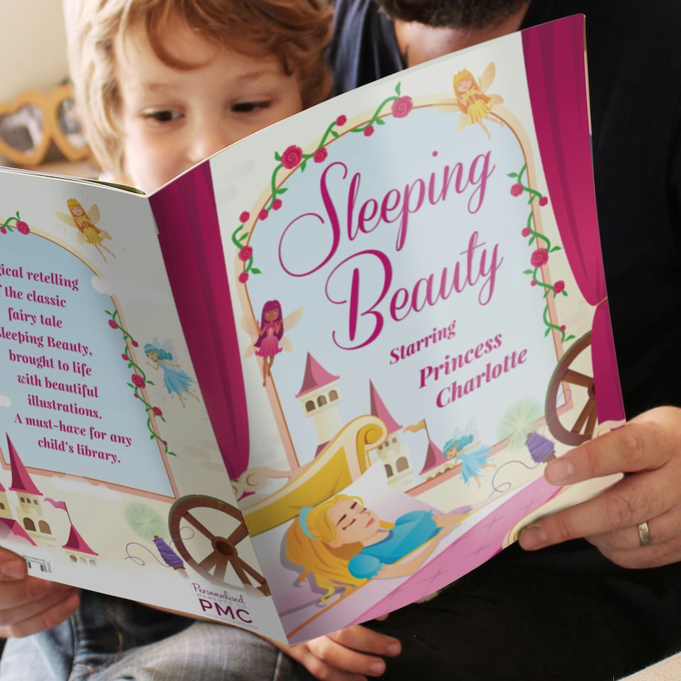 image 1 of Personalised Sleeping Beauty Story Book
