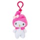 image 1 of Hello Kitty Soft Toy melody Clip On Cute Plush Huggable Cuddly 12cm Pink