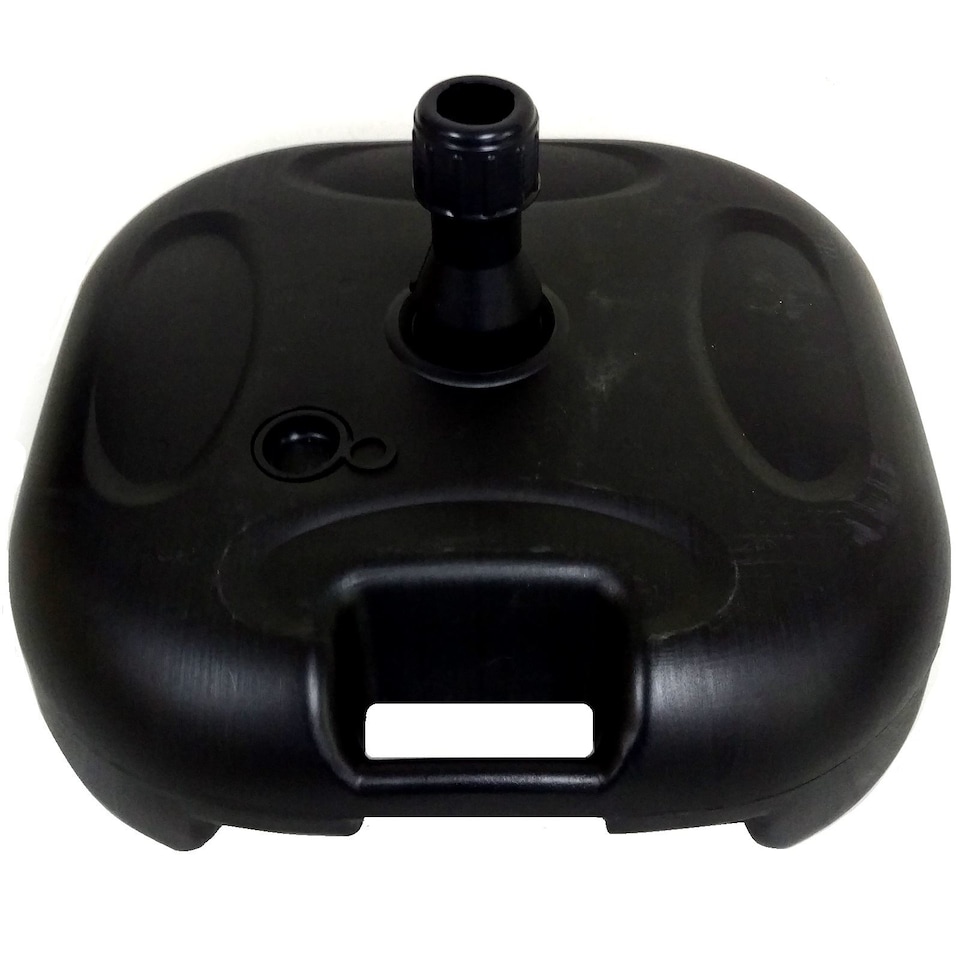 image 1 of Gr8 Garden Large 20L Black Plastic Parasol Base Umbrella Stand Sunshade Holder