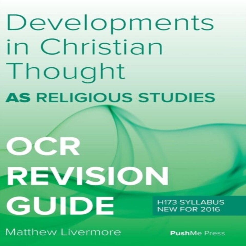As Developments In Christian Thought