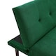 image 4 of Living and Home Modern Convertible Sofa Bed - Green | Green