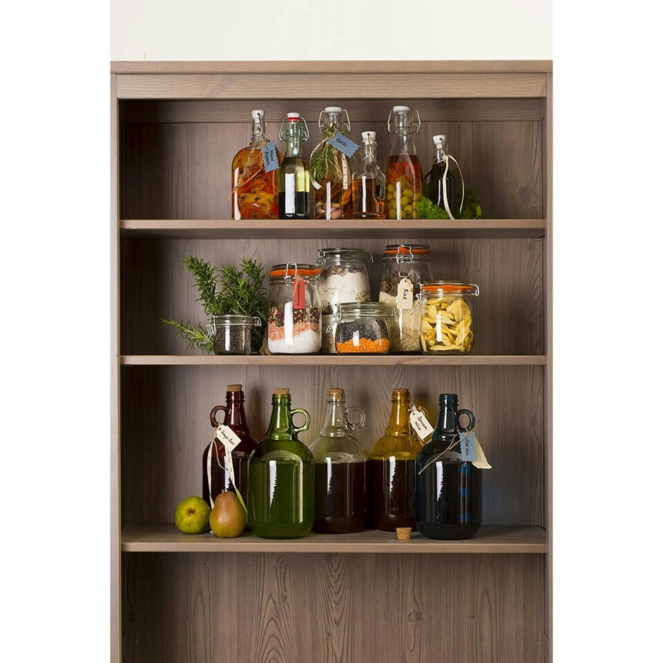 image 1 of KitchenCraft Gin Bottle Clear Glass 500ml Clear | 500ml
