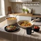 image 6 of Kitchen starter set for 6 people with crockery, pots and more | Black | black/white | 1