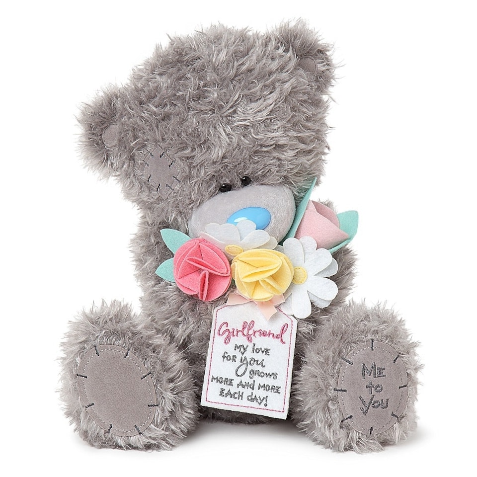image 1 of For Girlfriend Tatty Teddy Holding Flowers Me to You Bear