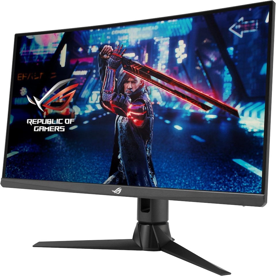 image 1 of ASUS ROG Swift XG27AQV 27" 2560 x 1440 Wide Quad HD IPS 170Hz FreeSync Premium 1ms Curved Gaming Monitor