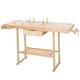 image 1 of Woodworking Bench - with 2 vices, spacious drawer, shelf
