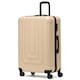 image 1 of Flight Knight Premium Lightweight Suitcase - Built-in Side Lock - 8 Spinner Wheels - ABS Hard Shell Carry On Or Check in Luggage - 100 Airlines Approved Cream | Champagne | Large