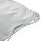 image 3 of MidOcean Cabetri Colour Recycled Cotton Drawstring Bag - White - One Size White