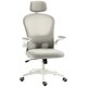 image 9 of Vinsetto Mesh Office Chair with Headrest, 4D Lumbar Support, Flip-up Arm