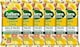 image 1 of Zoflora Lemon Zing Large Biodegradeable Wipes, Antibacterial, 6x70 Wipes, Multi-Surface Disinfectant, Removes Odours & Kills 99.9% of Bacteria & Viruses