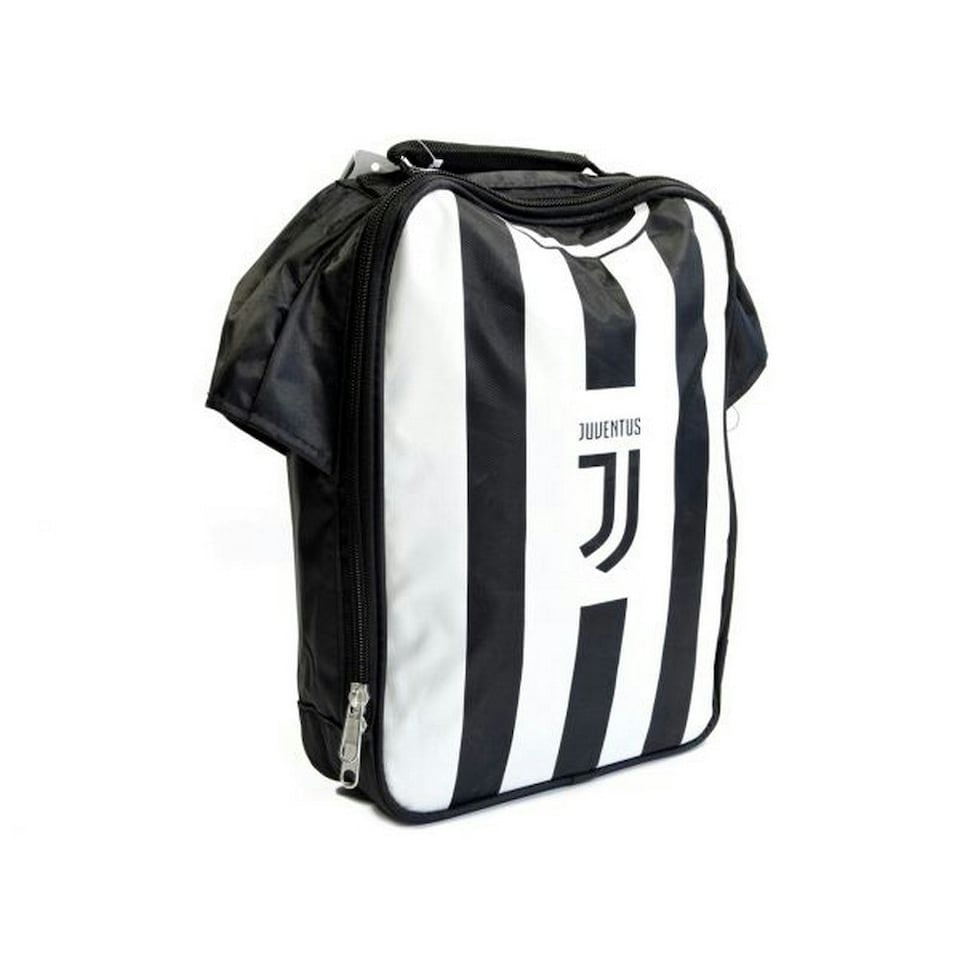 image 1 of Juventus FC Kit Design Lunch Bag - black/white - One Size