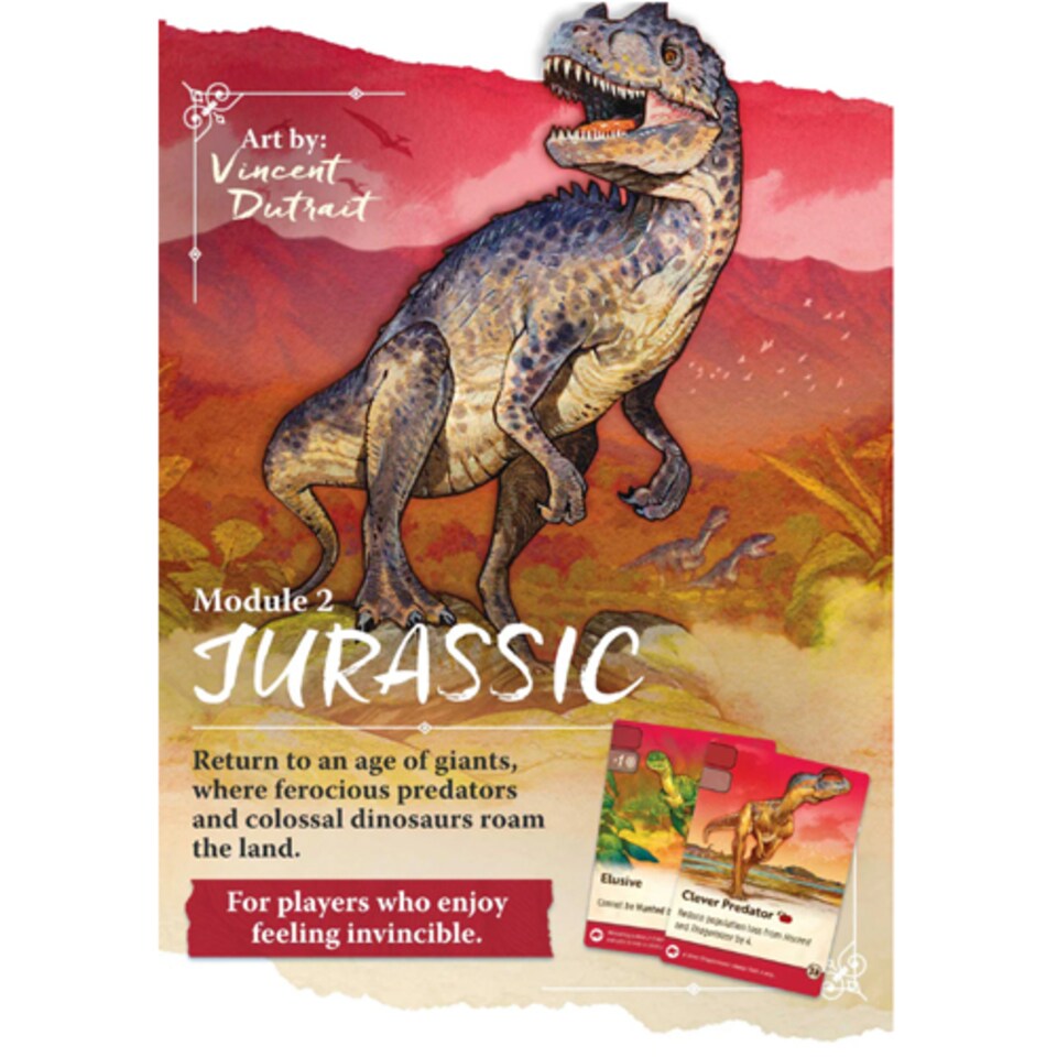 Nature Board Game: Module 2 Jurassic Module