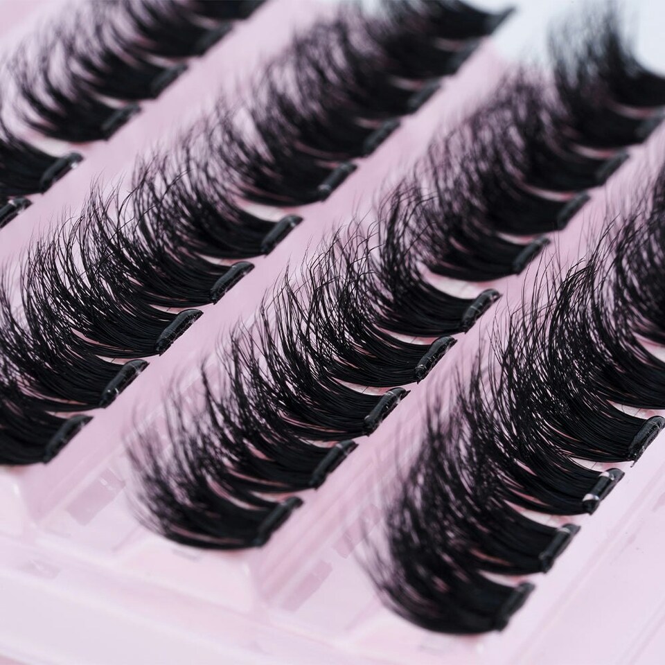 image 1 of House Of Amor - Eyelash Extensions - Lazy Girl Pre-glued Lashes - Midnight -