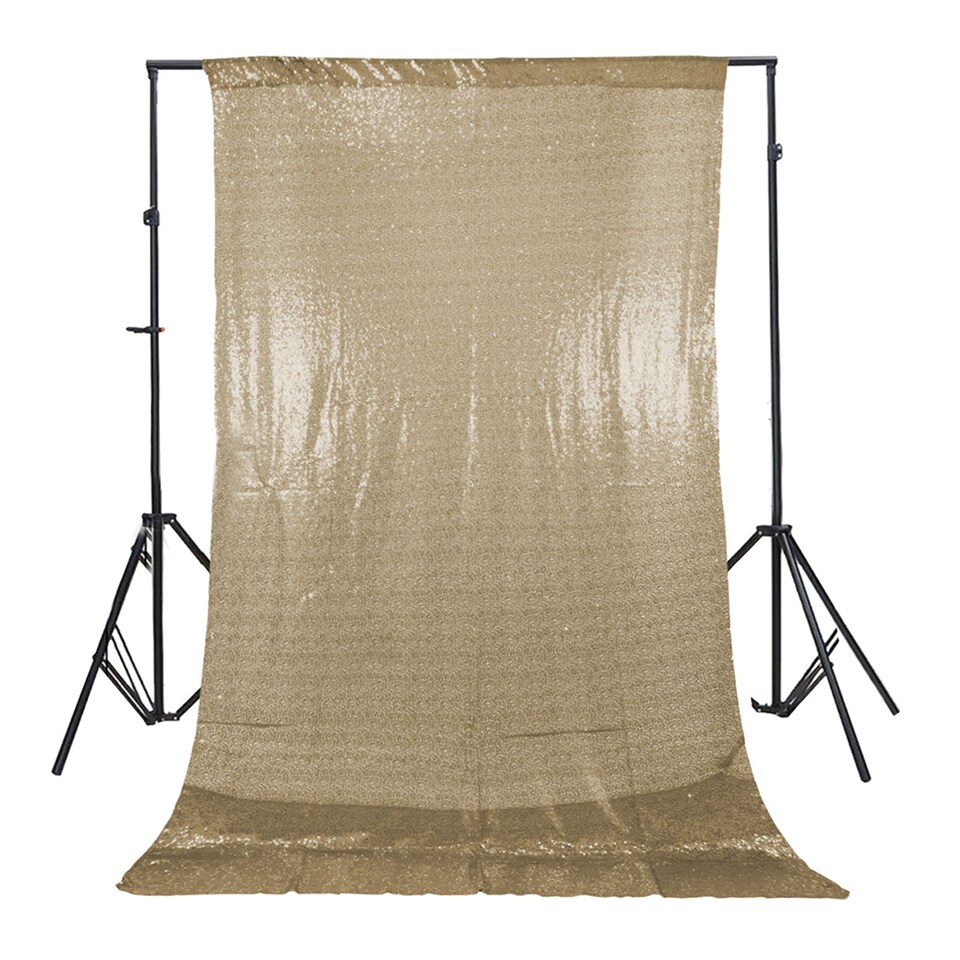 image 1 of 4ft x 7ft Sequin Backdrop Photography Background High-Density Sequin Fabric