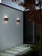 image 4 of Nordlux Sibelis Outdoor Wall Light Black Plastic Solar E27 Sensor Weatherproof - Mains Powered, IP44 | Black | Black