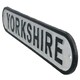 image 3 of Yorkshire Cast Iron Sign Plaque Wall Door Fence Gate Post House Garden Yard