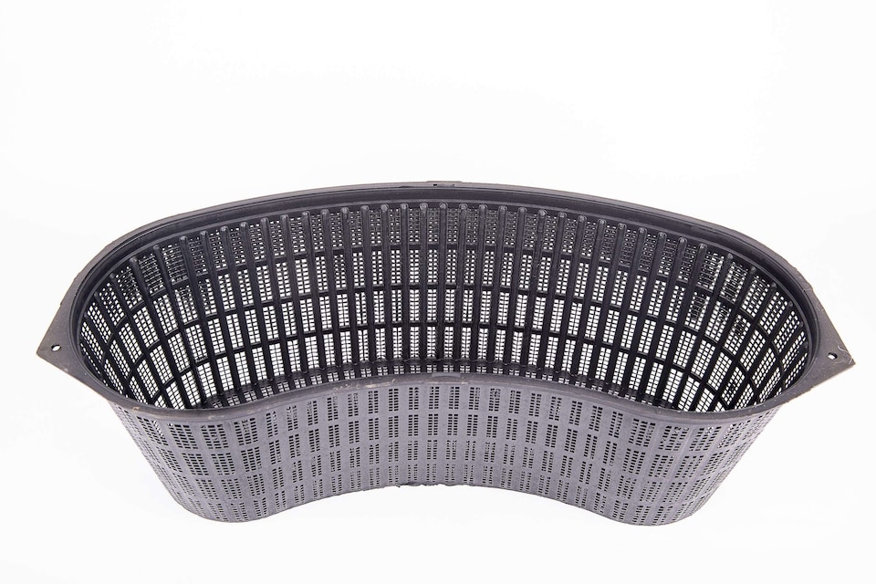 image 1 of Aquatic Pond Planting Basket - Contour Kidney - 46cm / 8 Ltr - Mesh Plant Pot for Water Garden Ponds, Protects Roots