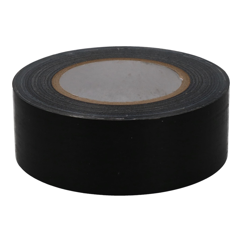 image 1 of 50m x 50mm Black Gaffa Tape Duct Duck Gaffer Adhesive Tape Waterproof
