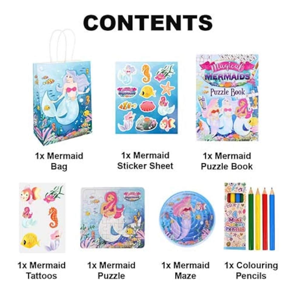 image 1 of Mermaid Pre-Filled Party Favour Bag