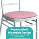image 8 of Dining Seat Chair Covers Stretchable Spandex High-Back Slipcovers - 10pcs