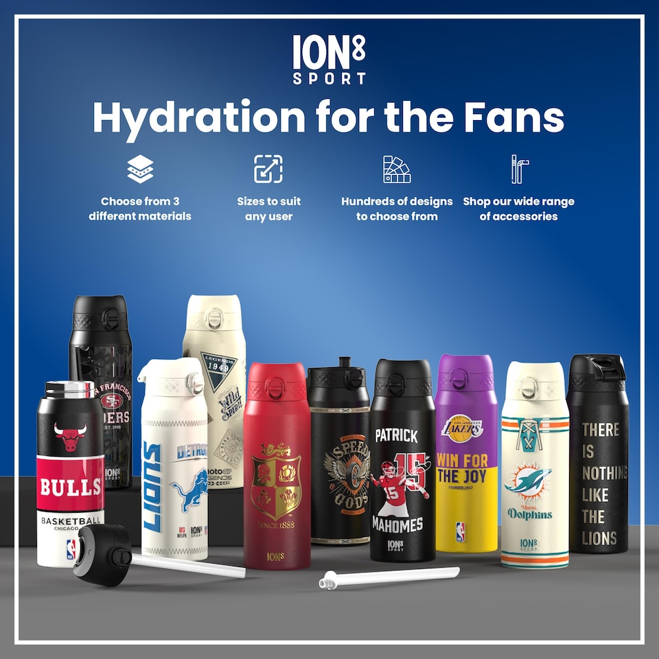 image 1 of NBA x Sport, Insulated Bottle, NBA 50, 750ml (24oz) | Orange | NBA 50 NY Knicks | One Size