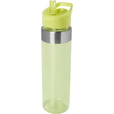 Dylan Tritan Flip Up 650ml Water Bottle - Lime - One Size