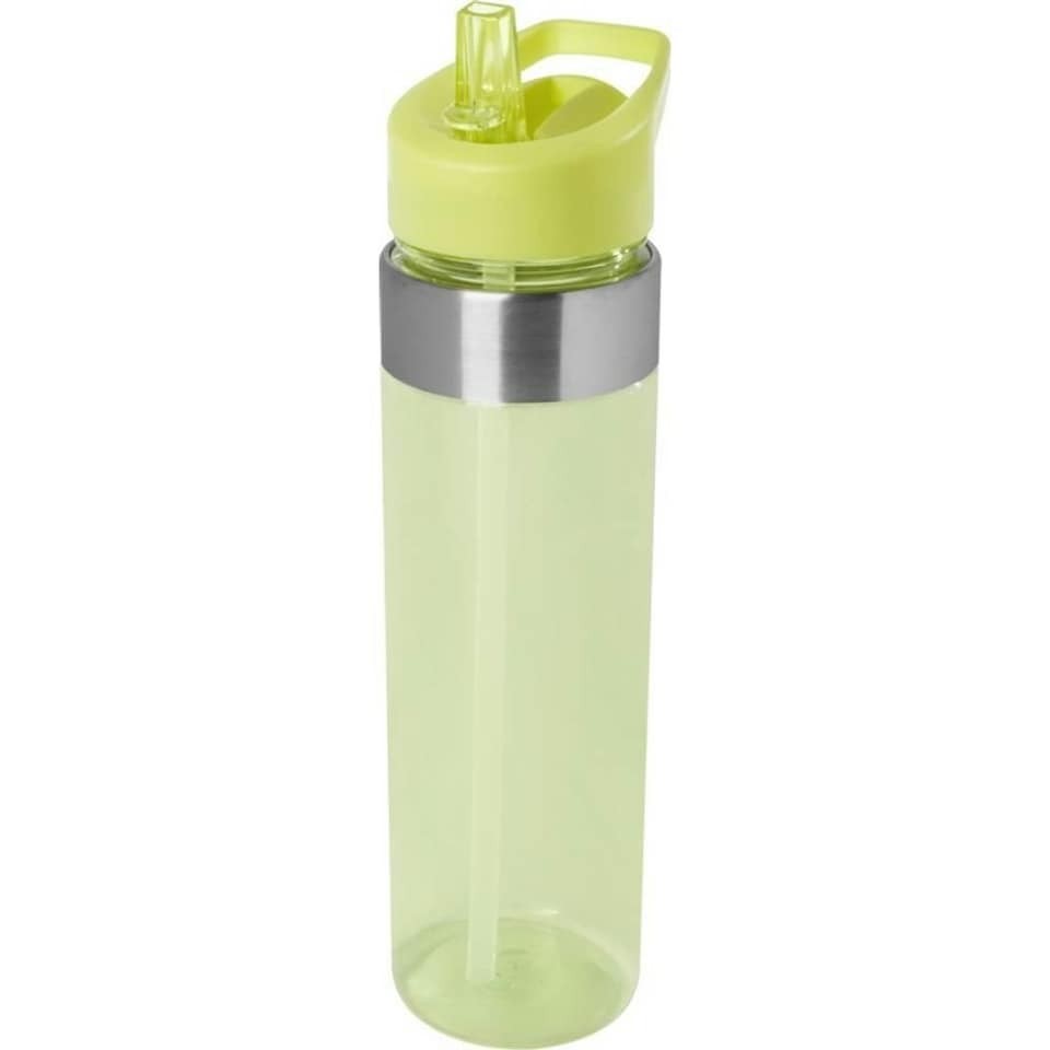 image 1 of Dylan Tritan Flip Up 650ml Water Bottle - Lime - One Size
