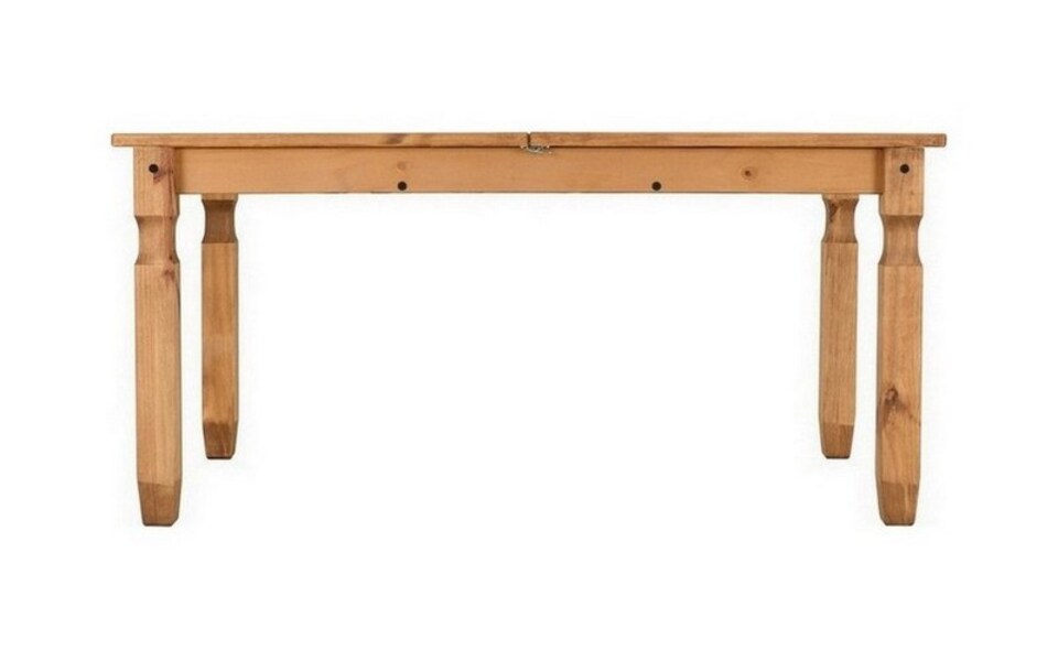 image 1 of Corona Extending Dining Set(8 Chairs) - Distressed Waxed Pine | Brown | 9